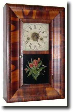 C.1875, Waterbury Clock Co., 30-hour miniature Ogee shelf — Antique Clocks Price Guide