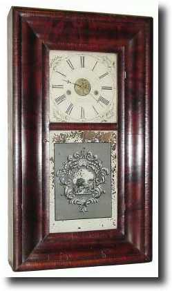 C.1845, Forestville Mfg. Co., J.C. Brown 8-day Ogee clock, — Antique Clocks Price Guide