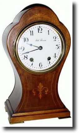 C.1909, Seth Thomas Clock Co., "Florence", inlaid mahogany case — Antique Clocks Price Guide