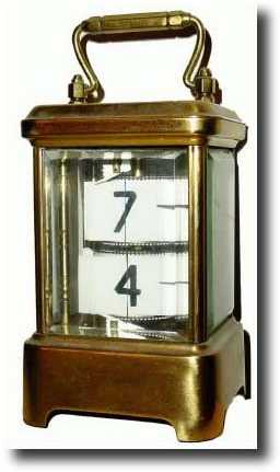 C.1904, Ansonia "Plato" digital clock.. — Antique Clocks Price Guide