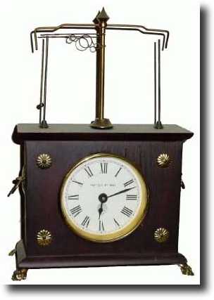 C.1965, Horolovar Co., "Ignatz" flying pendulum clock. — Antique Clocks Price Guide