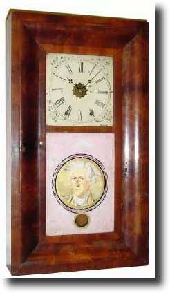 C.1870, Waterbury Clock Co., 8-day Ogee Shelf Clock. — Antique Clocks Price Guide