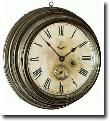 C.1886, Seth Thomas Clock Co., 8 Inch Banner Lever — Antique Clocks Price Guide