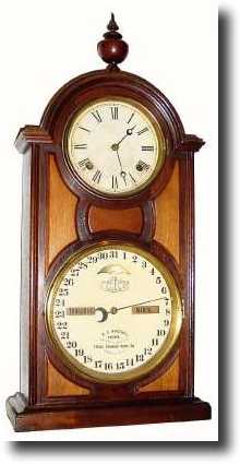 C.1875, Ithaca No. 8, Shelf Library, as-found, less 2 — Antique Clocks Price Guide