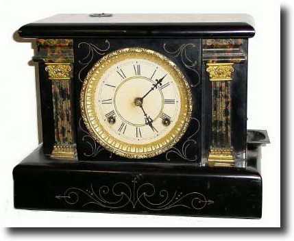 C.1910, American Gambling clock. — Antique Clocks Price Guide