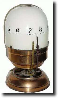 C.1890, Bensels, New York, Acme Night Alarm timepiece. — Antique Clocks Price Guide