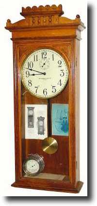C.1887, Self Winding Clock Co., New York, battery wound — Antique Clocks Price Guide