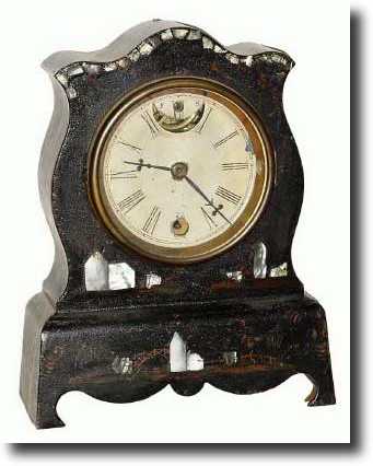 C.1852, Terry, Downs, Burwell and Co., Bristol, Conn. 8-day — Antique Clocks Price Guide