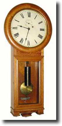 C.1910, Seth Thomas, Regulator No. 2 in oak and — Antique Clocks Price Guide