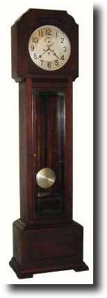 C.1924, Ansonia Clock Co., "Standing No. 9" tall clock, — Antique Clocks Price Guide
