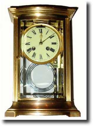 C.1910, mixed lot: A bow front crystal regulator case, — Antique Clocks Price Guide