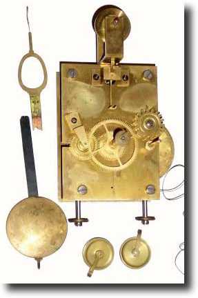 C.1900, E. Howard and Co., movement only for 20 inch gallery — Antique Clocks Price Guide