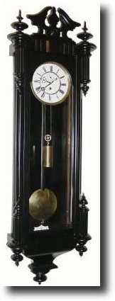C.1890, F. Kroeber, New York, "Genuine Vienna Regulator". This — Antique Clocks Price Guide