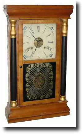 C.1860, Seth Thomas, Plymouth Hollow, Conn., for S. J. — Antique Clocks Price Guide