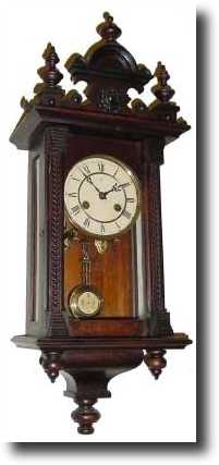 C.1925, German, Junghans, 8-Day Wall regulator, Small size. — Antique Clocks Price Guide