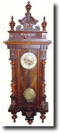 C.1890, German, Spring driven wall regulator in very good, — Antique Clocks Price Guide