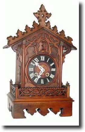 C.1920, German, Shelf Cuckoo, with restoration and needs strike — Antique Clocks Price Guide