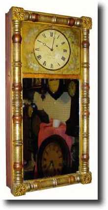 C.1829, Isaac Randall, St. Albans, VT, a New Hampshire — Antique Clocks Price Guide
