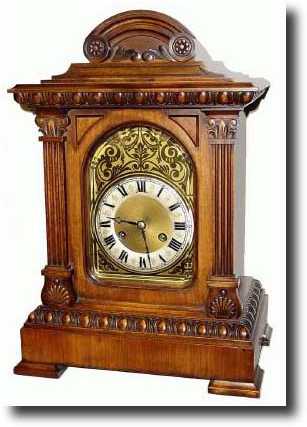 C.1920, German, Junghans, Westminster Chime bracket clock in a — Antique Clocks Price Guide