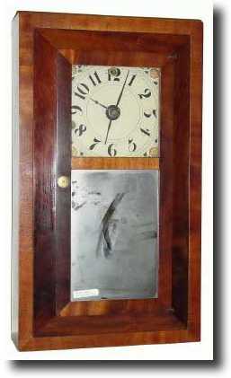 C.1830, Silas Hoadley, Plymouth, Conn., 30-hour wood movement — Antique Clocks Price Guide