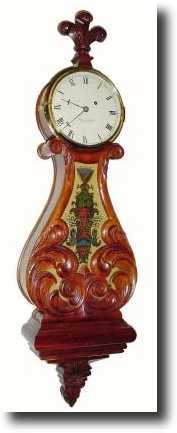 C.1979 (dated), Foster Campos, Lyre Banjo. — Antique Clocks Price Guide