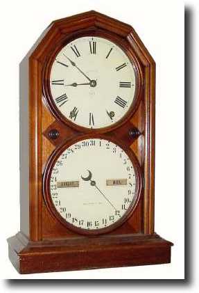 C.1886, Seth Thomas, Parlor Calendar No. 5, in excellent — Antique Clocks Price Guide