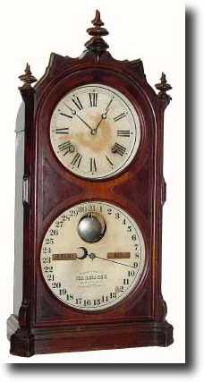 C.1880, Ithaca Calendar No. 9 Shelf Cottage (new model), — Antique Clocks Price Guide