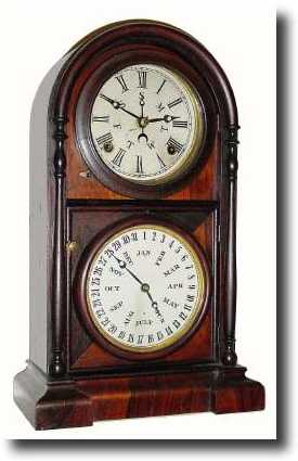 C.1875, Welch, Spring and Co., Italian No. 3 (short) shelf — Antique Clocks Price Guide