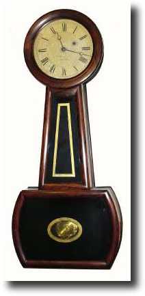 C.1857, A. Howard, Boston, No. 4 Banjo in very — Antique Clocks Price Guide