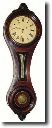 C.1880, E. Howard and Co., Boston, No. 9 Figure 8 Regulator in walnut, — Antique Clocks Price Guide