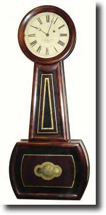 C.1857, E. Howard and Co., Boston, No. 3 Banjo in excellent original condition. — Antique Clocks Price Guide