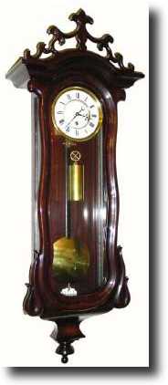 C.1860, Austrian, Small Serpentine timepiece in excellent restored condition. — Antique Clocks Price Guide