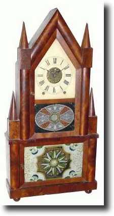 C.1846, Birge and Fuller, Bristol, Conn, Steeple on Steeple, with — Antique Clocks Price Guide