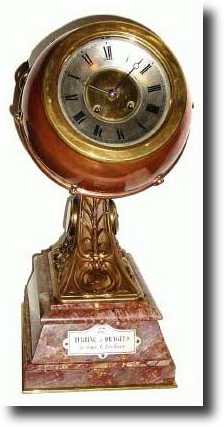 C.1887, French, Candy Turbine clock, from the industrial series. — Antique Clocks Price Guide