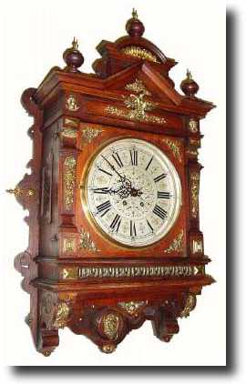 C.1890, Lenzkirch, Balcony Clock with around 3 dozen bits — Antique Clocks Price Guide
