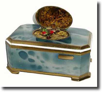 C.1930, Swiss or German, Singing Bird Box, with unusual — Antique Clocks Price Guide