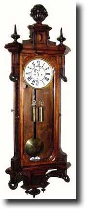 C.1865, Austrian, 2-Weight Vienna Regulator, in early Alt Deutsch style. — Antique Clocks Price Guide