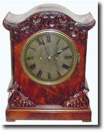 C.1850, English 2-Fusee Bracket clock, in very good — Antique Clocks Price Guide