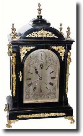 C.1905, French, 8-bell, 3-train, quarter chiming bracket — Antique Clocks Price Guide