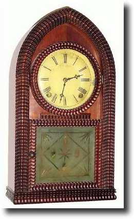 C.1848, Forestville Manufacturing Co., J.C. Brown, 8-day — Antique Clocks Price Guide