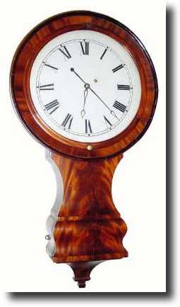 C.1832, J. L. Dunning or Curtis and Dunning wall regulator. — Antique Clocks Price Guide