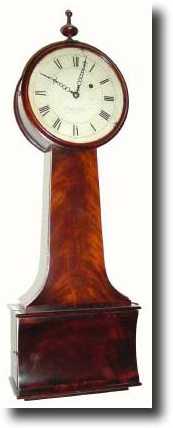 C.1840, L. Curtis, or Curtis and Dunning wall/shelf banjo — Antique Clocks Price Guide