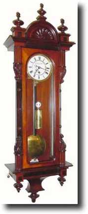 C.1880, Austrian, Carl Suchy and S–hne, Wien, small 1-weight — Antique Clocks Price Guide