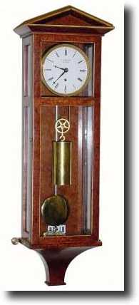 C.1999, J. Hartek, in Wien, Austrian Reproduction dachluhr, 1-weight — Antique Clocks Price Guide