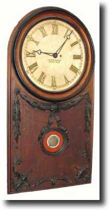 C.1857, E. Howard and Co., Boston, rare built in wall regulator, — Antique Clocks Price Guide