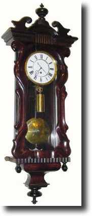 C.1870. Austrian, Dwarf 1-Weight 'Vienna Regulator' in very — Antique Clocks Price Guide