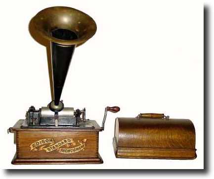 C.1905, Edison "Standard" cylinder phonograph, in very good original — Antique Clocks Price Guide