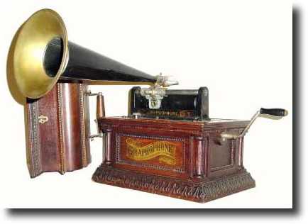 C.1902, American Graphophone Co. cylinder phonograph. — Antique Clocks Price Guide