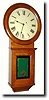 C.1900, Nelson H. Brown, Boston, Office regulator in oak.