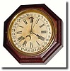C.1880, Waterbury Clock Co., 8 Inch Octagon Calendar. This
